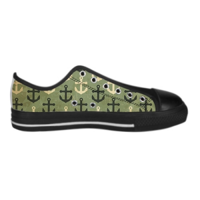 Custom Aquila Canvas Shoes for Men Model018(Large Size)