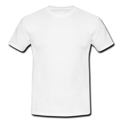 Men's classic white t-shirt Model T12 (One Side)