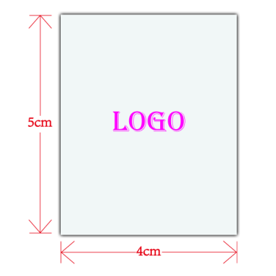 Custom Logo for Men's Clothing(4cm X 5cm)