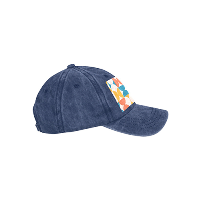 Pyrography Denim Cap