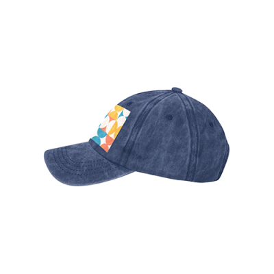 Pyrography Denim Cap